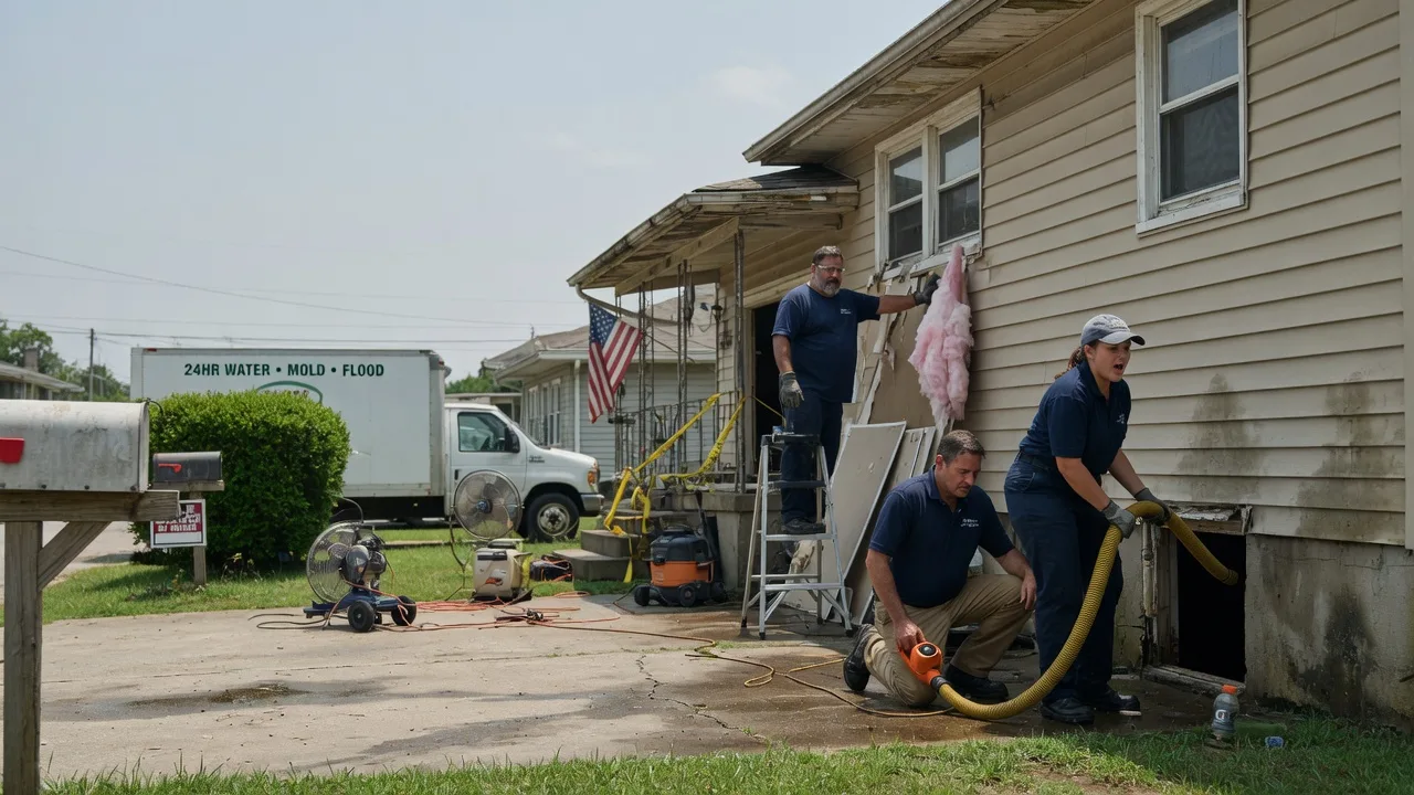 Water Damage Repair in Tad, WV near me